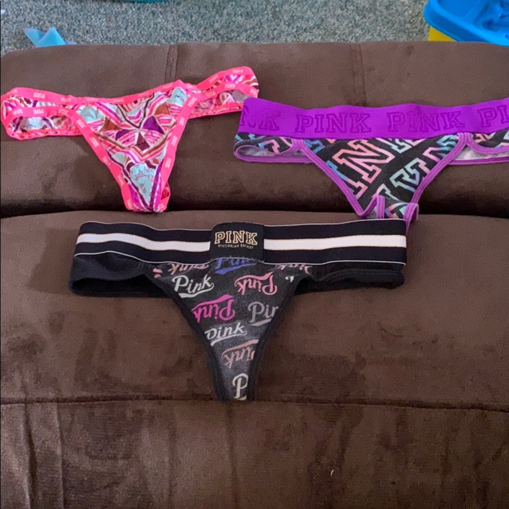 PINK XS underwear.